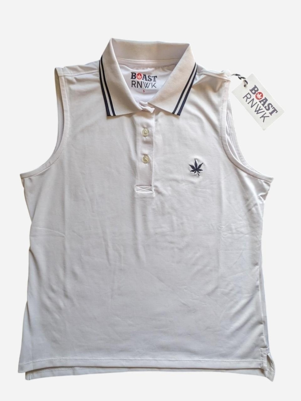 NWT Boast x RNWK Sleeveless Polo